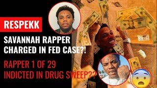 Rumor: Savannah Rapper Charged In Federal Felony Drug Case!! Up &amp; Coming Rapper Respekk Indicted...