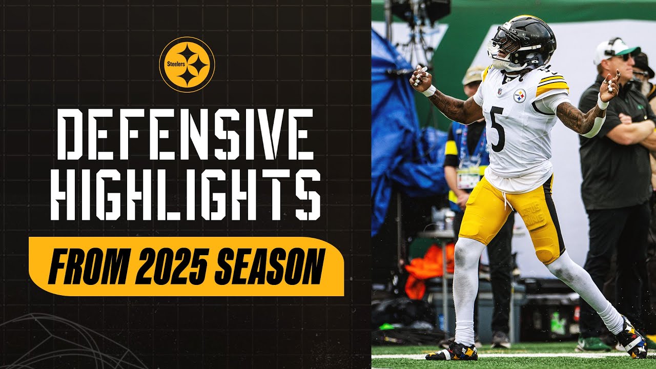 Steelers 2025 Defensive Highlights | Pittsburgh Steelers