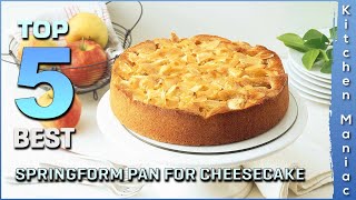 Top 5 Best Springform Pans for Cheesecake in 2025 | Review a