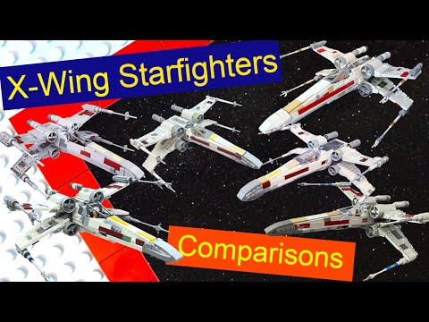 Comparison: X-Wing Starfighters