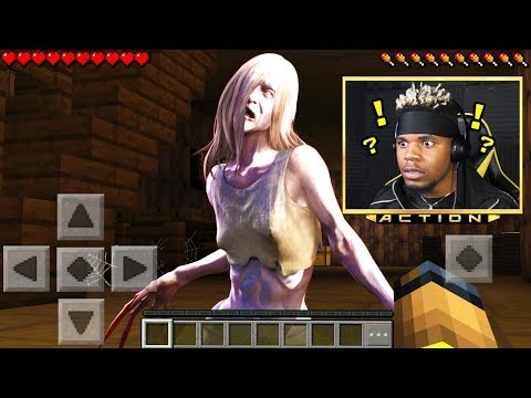 I snuck into a witch house in Minecraft... *SCARY*