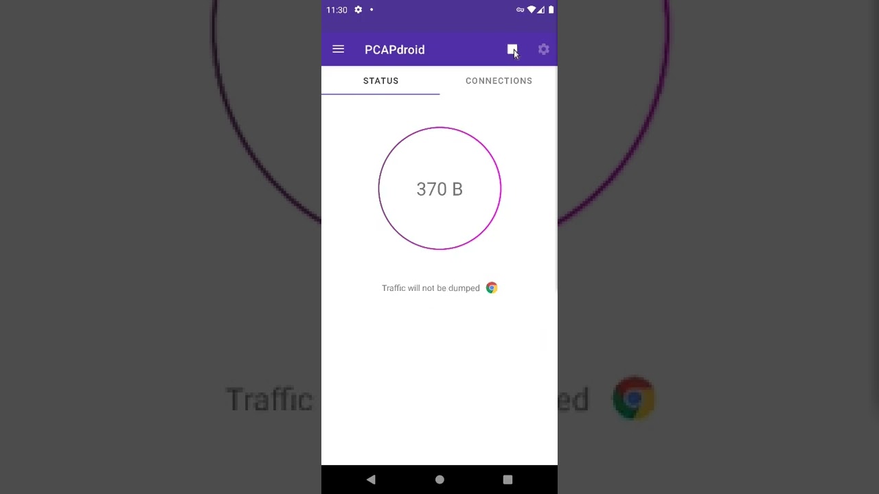 PCAPdroid: capturing traffic of a single app