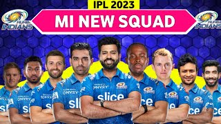 IPL 2023 | Mumbai Indians Full Squad | MI Full Squad IPL 2023 | MI Team New Players List 2023