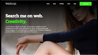 HTML 5 CSS 3 Beautiful Landing Page | Home Page Design