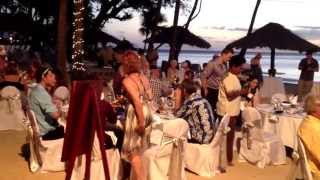 preview picture of video 'DJ Ranjit Raju DJing a Wedding Reception at Shangri-la the Fijian Resort in Sigatoka Fiji'
