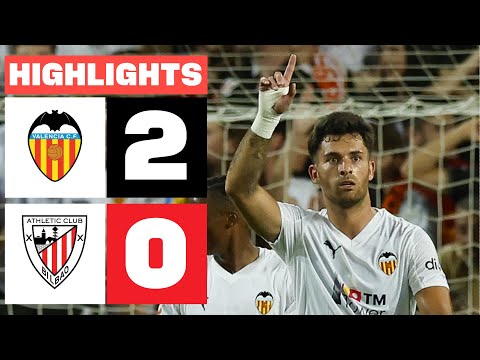 VALENCIA CF 2 - 0 ATHLETIC CLUB | HIGHLIGHTS LALIGA EA SPORTS