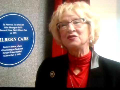 Thumbnail for Gilbern cars Dep. Mayor of RCT unveils blue plaque by Gilbern