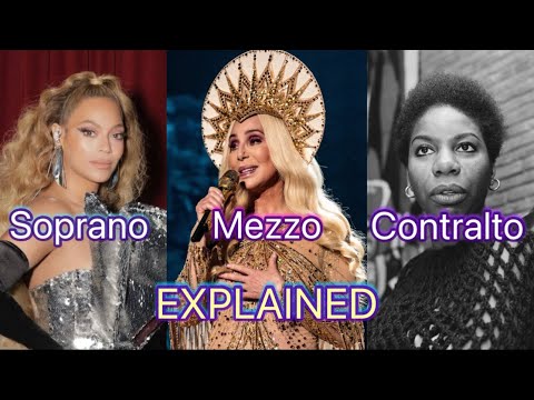 Female Voice Types Explained - Soprano, Mezzo, Contralto