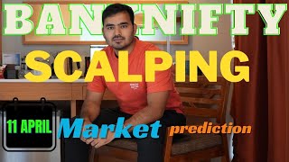 Live Intraday Trading || Scalping Nifty Banknifty option || 10 APRIL || Tomorrow Market Prediction