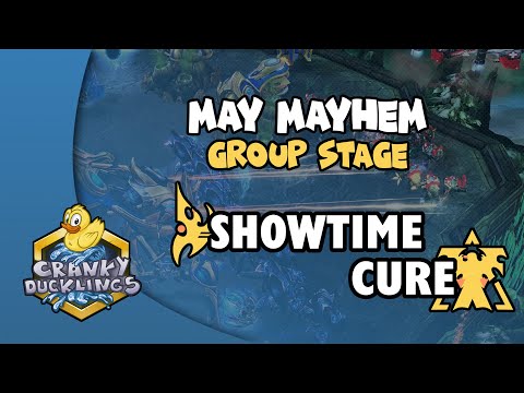 ShoWTimE vs Cure - PvT | May Mayhem: Group Stage Day 1 | Invitational StarCraft 2 Tournament