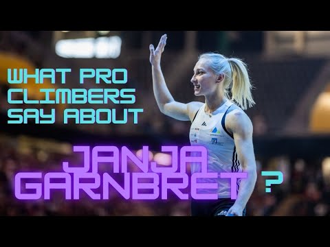 What pro climbers say about Janja Garnbret? Jakob Schubert, Brooke Raboutou, Jain Kim, and others