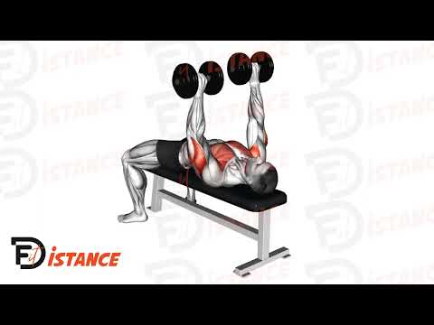 Développé couché alterné avec haltères - Exercice Développé couché alterné avec haltères en vidéo