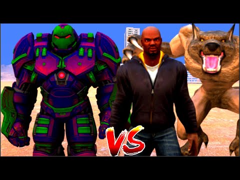 Werewolf & Luke Cage vs Hulkbuster - EPIC Fight