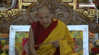 བཀའ་བརྒྱུད་དགུན་ཆོས་སྐབས་༡༦ དཔལ་༸རྒྱལ་དབང་ཀརྨ་པ་མཆོག་ནས་ཁྲིད་ཐུང་བརྒྱ་རྩའི་བཀའ་ཁྲིད་ 5/16