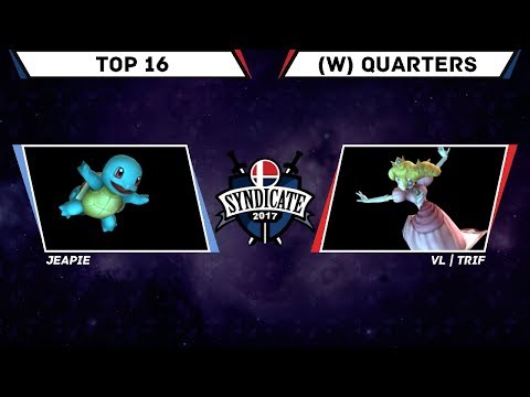 SYN17 PM - Jeapie (Squirtle) vs vL | Trif (Peach) | Top 16 (W) Quarterfinals
