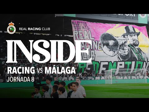 INSIDE J8 | RACING vs MÁLAGA | Campos de Sport | #LaLigaHypermotion