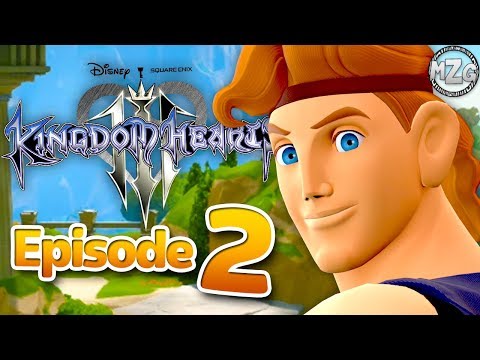 Kingdom Hearts 3 Gameplay Walkthrough - Episode 2 - Olympus! Meeting Hercules!