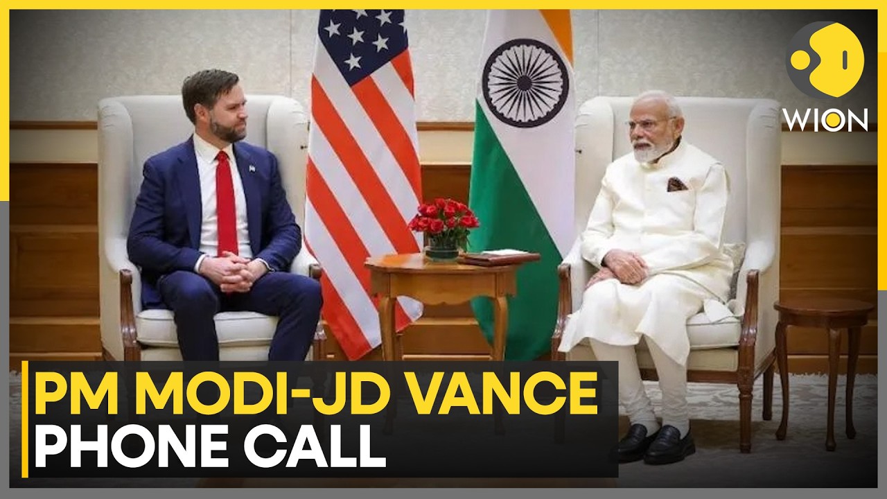 US VP Vance Dials PM Modi Amid West Asia War | WION News