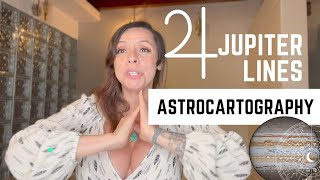 Jupiter Lines: Astrocartography