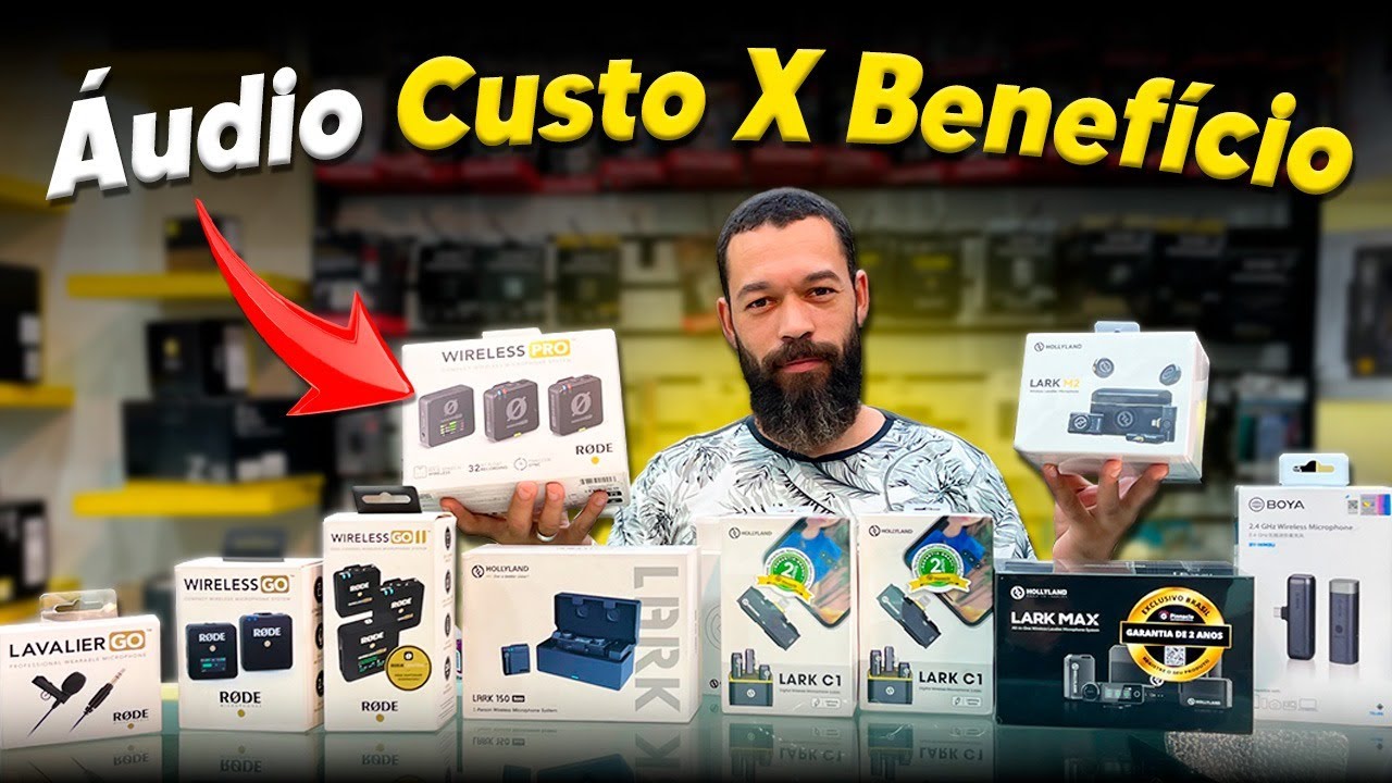 MELHORES MICROFONES | Para uso profissional e amador, temos o melhor para te atender!