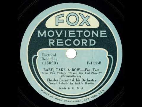 1934 Charlie Barnet - Baby Take A Bow (Jackie Martin, vocal)