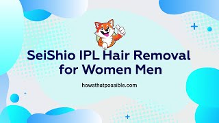 IPL Home Hair Removal Device for Men & Women