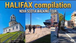 Halifax in One Day | Ferry, Gardens, Waterfront & Downtown Walk 4k