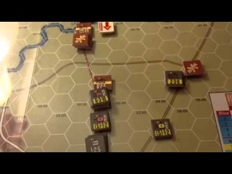 Learning the game - Soviet Overrun, Barrage to the end of the turn.