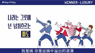[中字/手繪] WINNER(위너) - LUXURY (lyrics video)