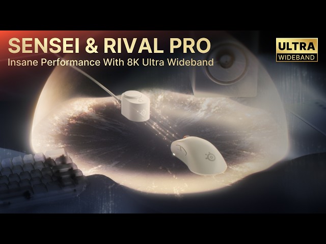 Titulný obrázok Youtube videa s názvom SteelSeries Sensei Pro & Rival Pro