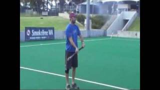 How to grip a field hockey stick