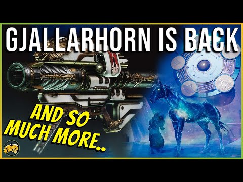 Gjallarhorn Returns - Destiny 2 - Bungie 30th Anniversary - New Dungeon, New Exotic, New Activity
