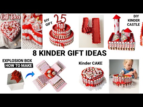 DIY KINDER CHOCOLATE GIFT IDEAS
