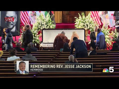 Remembering Rev. Jesse Jackson: Mourners pay respects to civil rights icon on Chicago's South Side