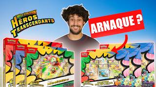 L'ARNAQUE DES NOUVEAUX COFFRETS POKÉMON (Héros transcendants MÉGA 2.5)
