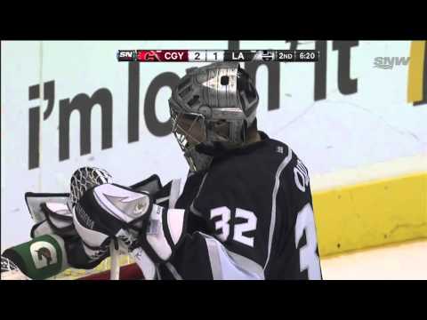Monahan Goal Flames 2 vs Kings 1 - October 21, 2013 (HD)