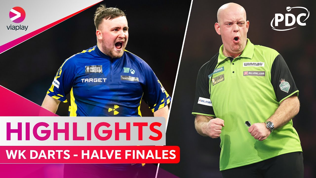 VAN GERWEN EN LITTLER MAKEN ER EEN SPEKTAKEL VAN IN ALLY PALLY! 🥵😍  | Halve Finales | WK Darts 2025