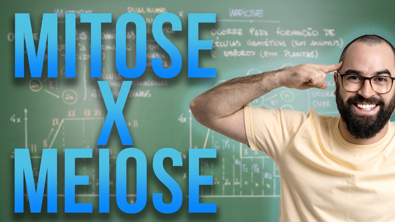 Mitose e Meiose: Comparação - Aula 34 - Módulo I: Biologia Celular | Prof. Gui