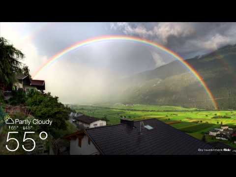 Yahoo! Weather: The Forecast is Beautiful