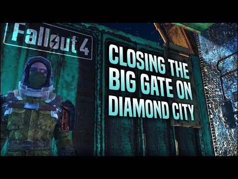 How to Close the Big Gate on Diamond City in Fallout 4!
