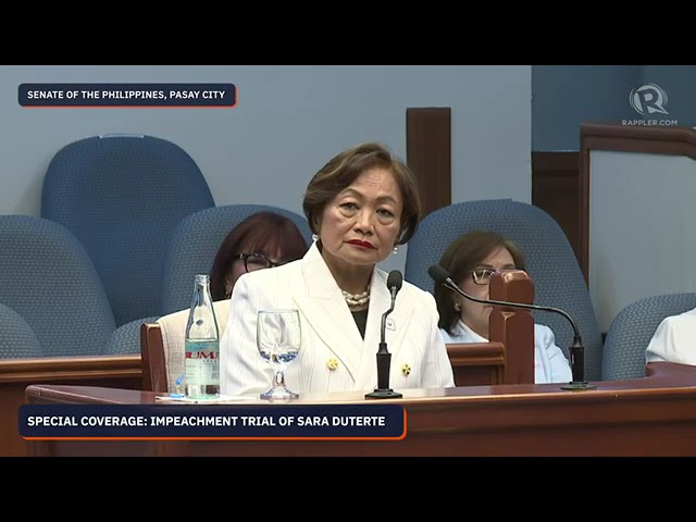 Escudero sides with prosecution after defense tries to bar ex-Sandiganbayan justice