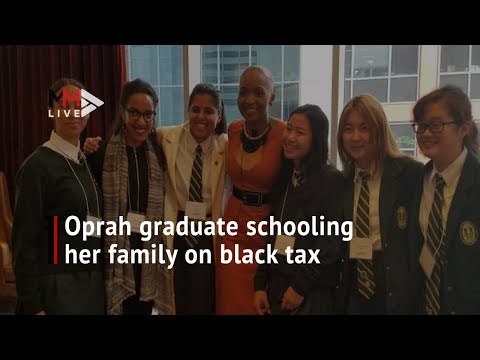 SA Oprah graduate on black tax 'I hope you love me without the house'