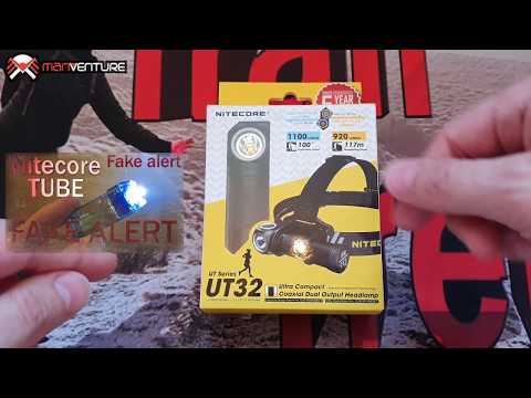 Nitecore UT32 HEAD LAMP REVIEW - UNBOXING - PART 1