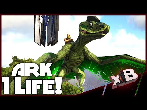 SkyViper Flying Snake! :: ARK Noob vs 1 Life Challenge! :: E06
