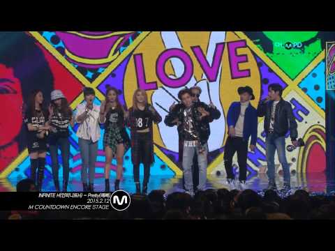 [MPD직캠] 인피니트H 1위 앵콜 직캠 예뻐 Pretty INFINITE H Fancam No.1 Encore full ver. Mnet MCOUNTDOWN 150212