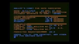 Halley Hunter for the Atari 8-bit family