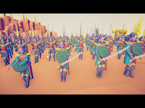100x ARABIAN ARMY SIEGE ENEMY CASTLE - Totally Accurate Battle Simulator TABS