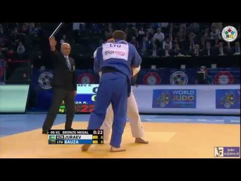 Judo 2015 Grand Prix Samsun: Juraev (UZB) - Bauza (LTU) [-90kg] bronze