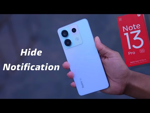 Redmi Note 13 Pro All Notification Settings | How to Hide Notification Content Redmi Note 13 Pro 5g
