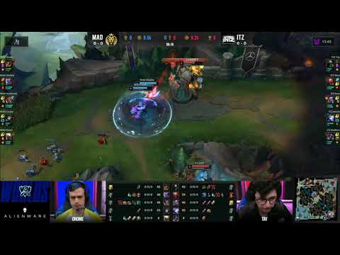 Urgot makes sure Evelynn's Flash doesn't go to waste | Worlds 2020 | MAD vs  ITZ